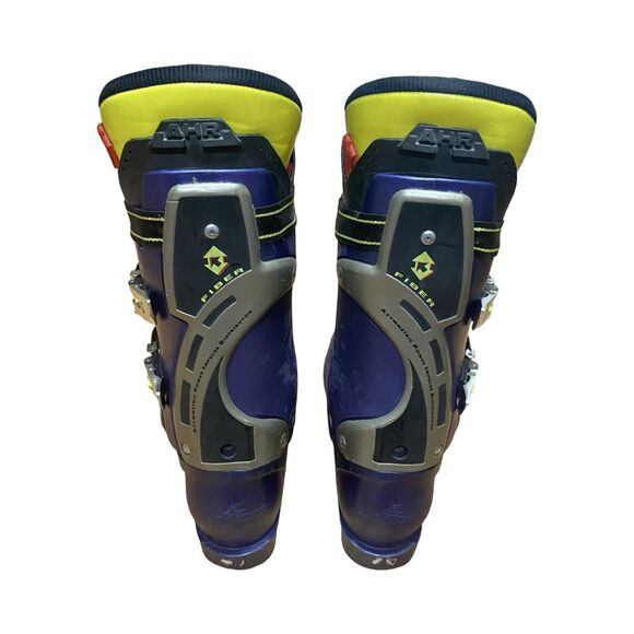 LANGE X9 ZERO Downhill Ski Boots Alpine Men’s Size 12 Blue Yellow 340mm *READ main image 10